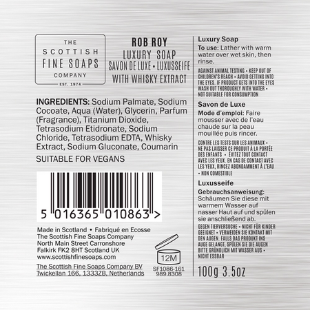 Sapun The Rob Roy, 100 g, Scottish Fine Soaps 644256