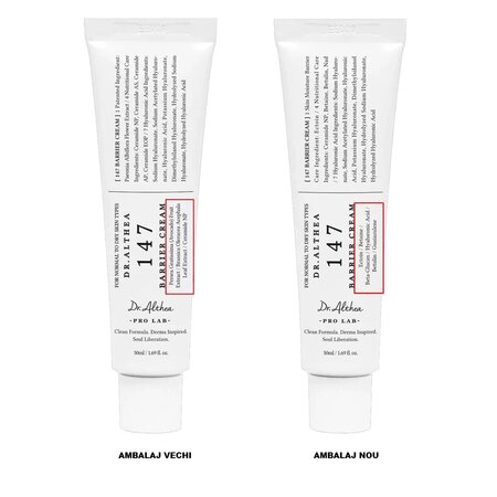Crema de fata hidratanta 147 Barrier Cream, 50 ml, Dr. Althea 722340