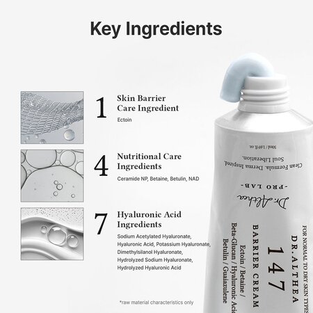 Crema de fata hidratanta 147 Barrier Cream, 50 ml, Dr. Althea 722342