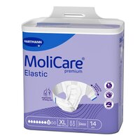 Scutece MoliCare Premium Elastic 8 picaturi, marimea XL, 14 bucati, Hartmann