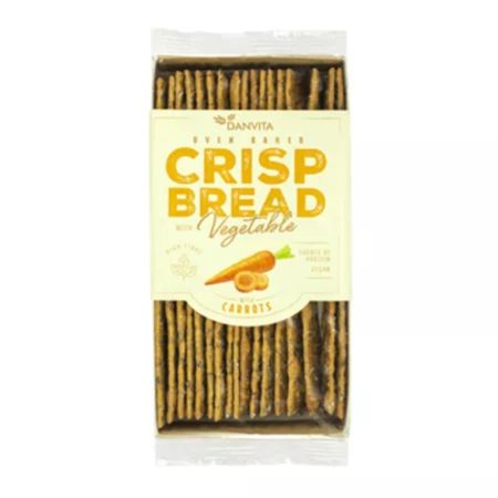 Paine crocanta cu morcovi, 130 g, Danvita