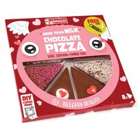 Ciocolata belgiana cu lapte Chocolate Pizza Love Edition, 105 g, BSSF LTD
