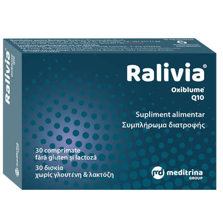 Ralivia Oxiblume + CoQ10, 30 comprimate, Meditrina