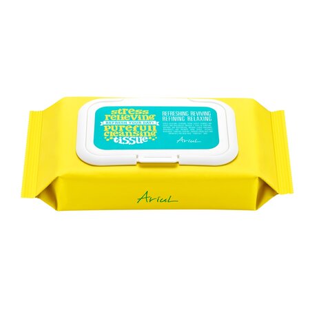 Servetele demachiante Stress Relieving, 80 bucati, Ariul 710475
