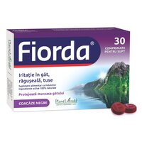Fiorda cu aroma de coacaze negre, 30 comprimate, Plant Extrakt
