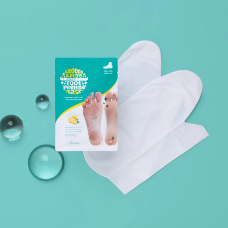 Sosete exfoliante pentru picioare Smooth & Pure, 34 g, Ariul 644730