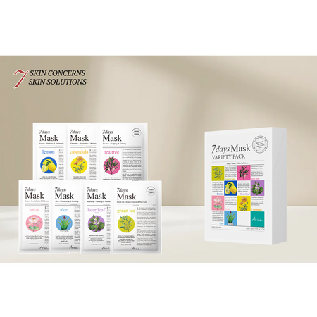 Set masti 7Days Mask, 7 bucati, Ariul 644757