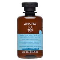 Sampon hidratant cu miere si acid hialuronic pentru par fin Hydra, 250 ml, Apivita