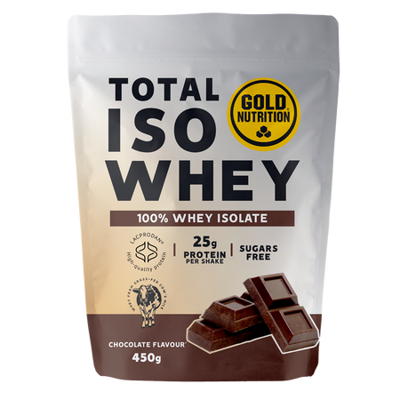 Pudra proteica cu aroma de ciocolata Total Iso Whey, Gold Nutrition