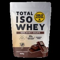Pudra proteica cu aroma de ciocolata Total Iso Whey, Gold Nutrition