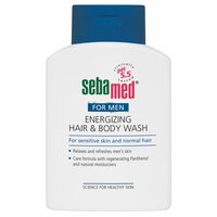 Gel de dus energizant corp si par pentru barbati For Men, 200 ml, Sebamed