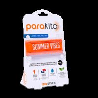 Bratara pentru adulti impotriva tantarilor Good Vibes Orange, 1 bucata, Para Kito