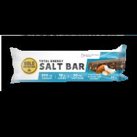 Baton energizant sarat cu ciocolata, migdale si cocos Total Energy Salt Bar, 40 g, Gold Nutrition