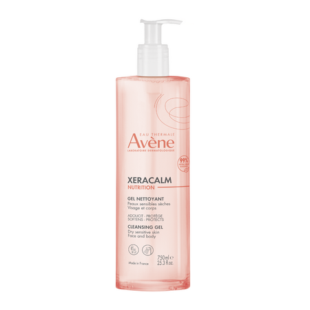 Gel de curatare delicat pentru pielea sensibila Xeracalm Nutrition, 750 ml, Avene