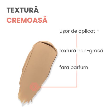 Fond de ten compact cu SPF 30 pentru ten normal si mixt nuanta 1.1 Natural Couvrance, 8.5 g, Avene 656461