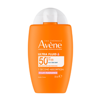 Ultra-Fluid cu protectie solara SPF 50+ Radiance, 50 ml, Avene