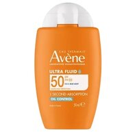 Ultra-Fluid cu protectie solara SPF 50+ Oil Control, 50 ml, Avene