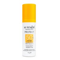 Mini crema pentru fata protectoare cu vitamina C si SPF 50+ Protect, 15 g, Se:Reskin