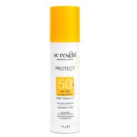 Crema pentru fata protectoare cu vitamina C si SPF 50+ Protect, 75 g, Se:Reskin