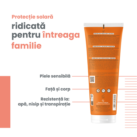 Lotiune cu protectie solara pentru copii SPF50+, 250 ml, Avene 645941