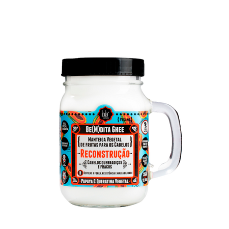 Masca de par pentru reparare intensa cu papaya si keratina Bemdita Ghee, 350 g, Lola Cosmetics