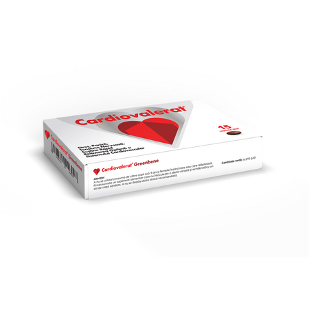 Cardiovalerat, 15 capsule, Greenbene 648300