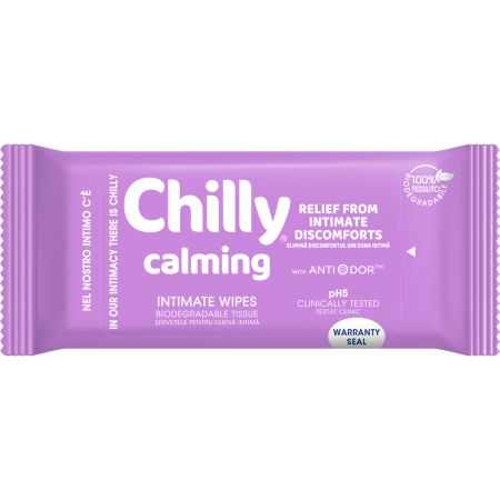 Servetele pentru igiena intima Calming, 12 bucati, Chilly