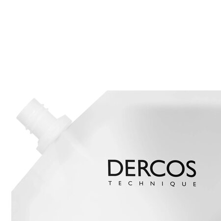 Rezerva sampon antimatreata pentru par normal spre gras si scalp cu senzatie de mancarime Dercos, 390 ml, Vichy 748060