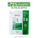 Rezerva eco sampon anti-matreata pentru par normal-gras Dercos, 390 ml, Vichy 662445