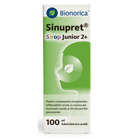 Sinupret Sirop Junior 2+, 100 ml, Bionorica