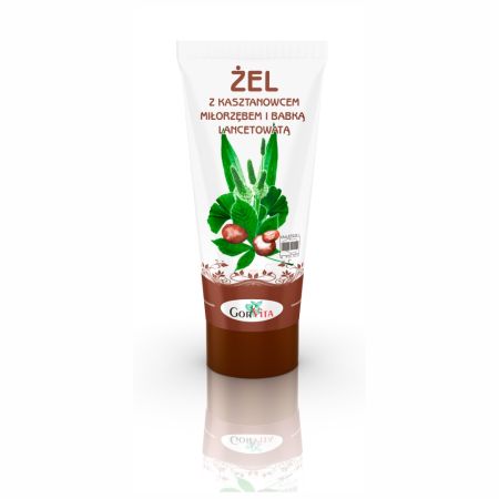 Gel cu castan salbatic, gingobiloba si coada soricelului, 200 ml, GorVita