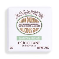 Sapun exfoliant cu migdale Almond Delicious Soap, 50 g, L'Occitane