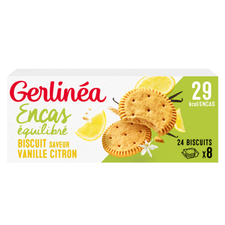 Biscuiti proteici Lamaie - Vanilie, 156 g, Gerlinea