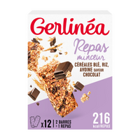 Batoane cu cereale si ciocolata, 372 g, Gerlinea