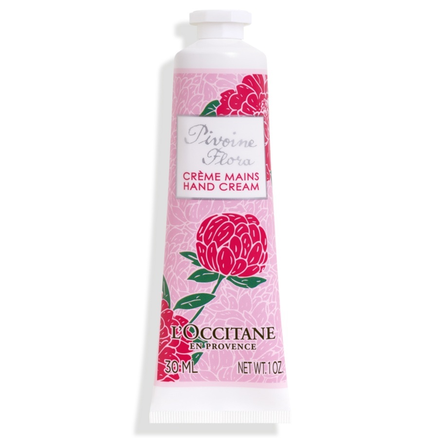 Crema de maini cu extract de bujor Pivoine Flora, 30 ml, L'Occitane