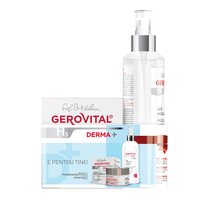 Pachet Crema Activ Hidratanta 50 ml + Apa Micelara 150 ml H3 Derma+, Gerovital