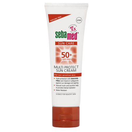 Crema pentru protectie solara cu SPF50+ Sun Care, 75 ml, Sebamed