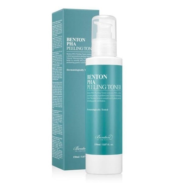 Toner cu efect de peeling si PHA, 150 ml, Benton