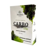 Carbune activat Carbo Life, 60 comprimate, Pharma Herb