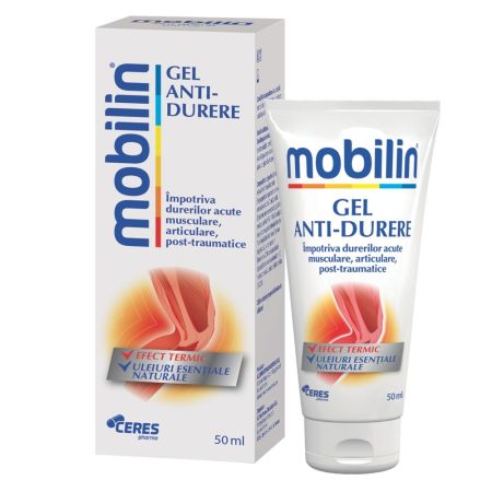 Mobilin Gel Anti-Durere, 50 ml, Viva Pharma