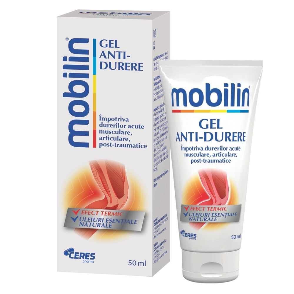 Gel anti-durere Mobilin, 50 ml, Viva Pharma
