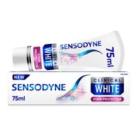 Pasta de dinti pentru albire Clinical White Stain Protector, 75 ml, Sensodyne