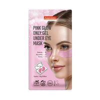 Masca tip gel pentru zona din jurul ochilor Pink Glow, 6 perechi, Purederm