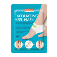Masca exfolianta pentru calcaie, 1 pereche, Purederm