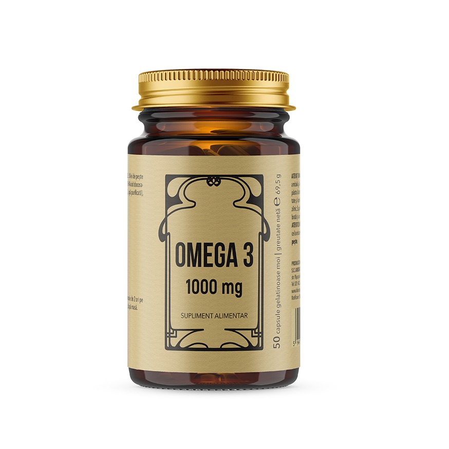 Omega 3 1000 mg, 50 capsule, Remedia