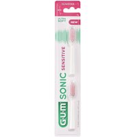 Rezerve pentru periuta Ultra Soft Sensitive Sonic, 2 bucati, Sunstar Gum