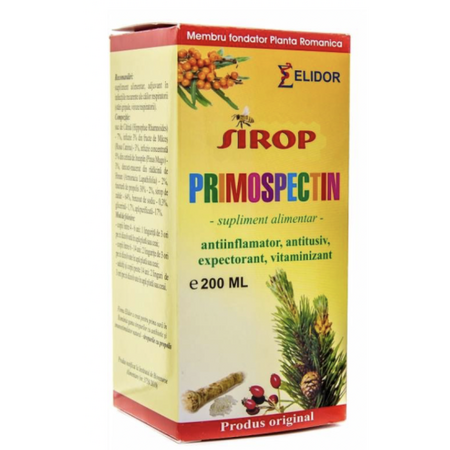 Sirop Primospectin, 200 ml, Elidor