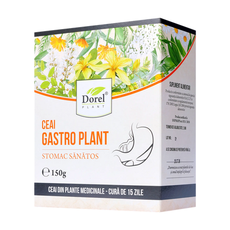 Ceai Gastro-Plant stomac sanatos, 150 g, Dorel Plant