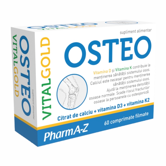 Osteo Vital Gold, 60 comprimate, PharmA-Z