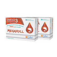 Pachet Megahyll, 30 + 30 capsule, Hyllan